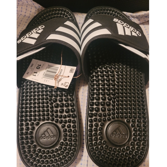 Adidas Women's Adissage Slides Sandals Size 11 - Picture 5 of 10